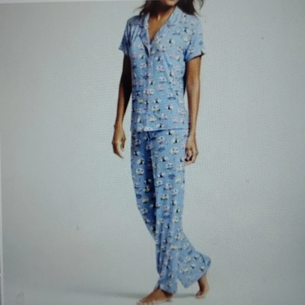 Munki Munki Nite Nite Camper Pajamas Sz XXL